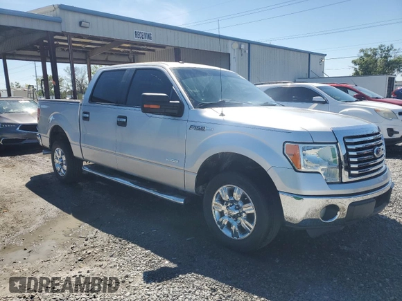 2012 Ford F-150 XL with VIN 1FTFW1CTXCFA17412, listed as a Copart auction lot 50525485 with 159,316 mi miles and Salvage Title. Bid and sale history available at carsss.com. Image 4.