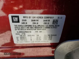 2023 Buick Encore GX Essence с VIN KL4MMGSL6PB005198, выставлен на аукционе Copart как лот 52334715 с пробегом 34 746 миль миль и Списание • Salvage title. История ставок и продаж доступна на DreamBid. Изображение 14.