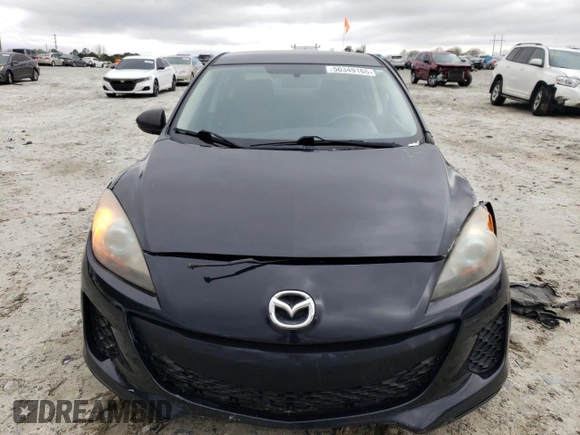2013 Mazda Mazda3 i Sport with VIN JM1BL1U70D1773208, listed as a Copart auction lot 50349165 with 207,136 mi miles and Salvage Title. Bid and sale history available at carsss.com. Image 5.