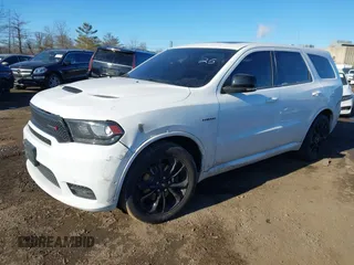 2020 Dodge Durango R/T with VIN 1C4SDJCT9LC125025, listed as a IAAI auction lot 41428783 with 62,589 mi miles and . Bid and sale history available at DreamBid. Image 17.