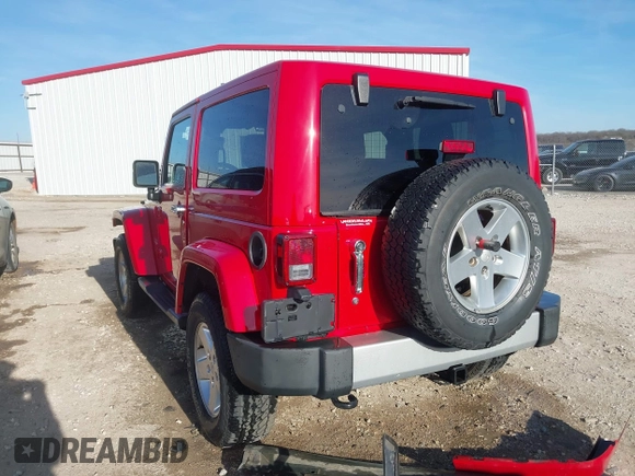 2011 Jeep Wrangler Sahara with VIN 1J4AA5D18BL561687, listed as a IAAI auction lot 41435436 with 76,284 mi miles and . Bid and sale history available at DreamBid. Image 3.