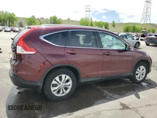 2013 Honda CR-V EX-L z VIN 5J6RM4H7XDL047748, wystawiony jako Copart lot #56959325 z przebiegiem 110 072 mil mil oraz Szkody całkowita. Historia ofert i sprzedaży dostępna na DreamBid. Obrazek 3.