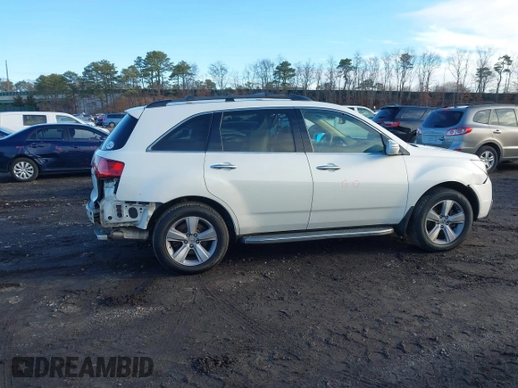 2013 Acura MDX with VIN 2HNYD2H26DH510809, listed as a IAAI auction lot 41812685 with 91,722 mi miles. Bid and sale history available at carsss.com. Image 14.