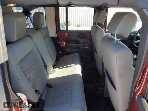 2008 Jeep Wrangler Unlimited Sahara with VIN 1J4GA59158L626362, listed as a Copart auction lot 87647045 with 179,547 mi miles and Non repairable. Bid and sale history available at DreamBid. Image 10.