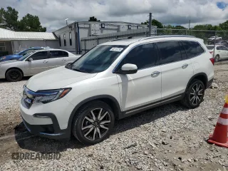 2020 Honda Pilot Touring 8-Passenger with VIN 5FNYF6H96LB015504, listed as a Copart auction lot 60115735 with 45,406 mi miles and Salvage title. Bid and sale history available at DreamBid. Image 1.