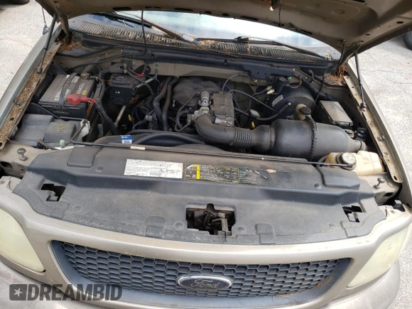 2003 Ford F-150 XL with VIN 1FTRX07213KD96765, listed as a Copart auction lot 53745465 with 292,863 mi miles and Salvage title. Bid and sale history available at DreamBid. Image 11.
