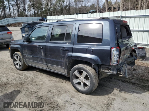 2016 Jeep Patriot High Altitude Edition with VIN 1C4NJRFB5GD585998, listed as a Copart auction lot 49702445 with 86,255 mi miles and Salvage Title. Bid and sale history available at carsss.com. Image 2.
