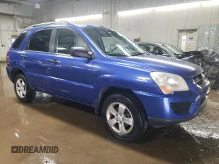 2009 Kia Sportage LX with VIN KNDJF724197557676, listed as a Copart auction lot 51774565 with 172,768 mi miles and Salvage Title. Bid and sale history available at carsss.com. Image 4.