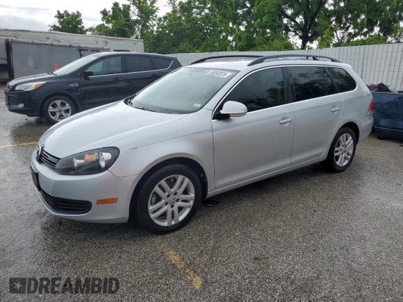 2014 Volkswagen Jetta TDI w/Sunroof & Nav with VIN 3VWPL7AJ9EM617419, listed as a Copart auction lot 59203225 with 85,147 mi miles and Salvage title. Bid and sale history available at DreamBid. Image 1.