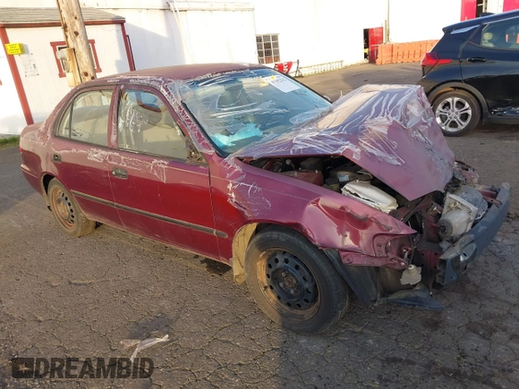 1998 Toyota Corolla VE with VIN 1NXBR12E9WZ138078, listed as a IAAI auction lot 41392232 with Not provided miles and . Bid and sale history available at DreamBid. Image 1.