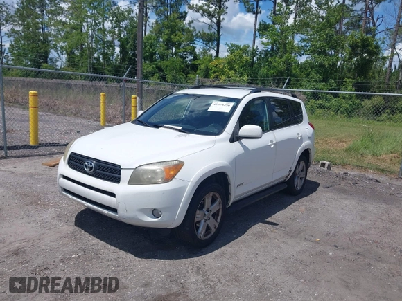 2008 Toyota RAV4 Sport with VIN JTMZD32V886067069, listed as a IAAI auction lot 42574256 with 233,799 mi miles and . Bid and sale history available at DreamBid. Image 2.
