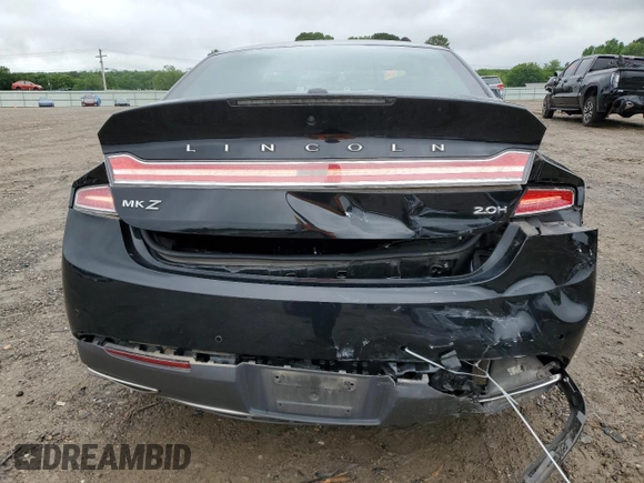 2018 Lincoln MKZ Hybrid Premiere with VIN 3LN6L5KU5JR618555, listed as a Copart auction lot 56210985 with 136,148 mi miles and Salvage title. Bid and sale history available at DreamBid. Image 6.