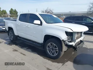 2021 Chevrolet Colorado 2WD Work Truck z VIN 1GCGSBENXM1118310, wystawiony jako IAAI lot #41668804 z przebiegiem 65 295 mil mil oraz . Historia ofert i sprzedaży dostępna na DreamBid. Obrazek 1.