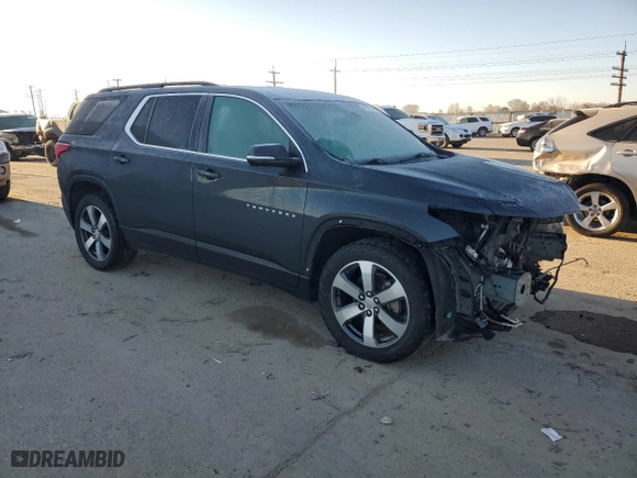 2020 Chevrolet Traverse LT Leather with VIN 1GNEVHKW8LJ114258, listed as a Copart auction lot 42013355 with 95,676 mi miles and Salvage Title. Bid and sale history available at carsss.com. Image 4.