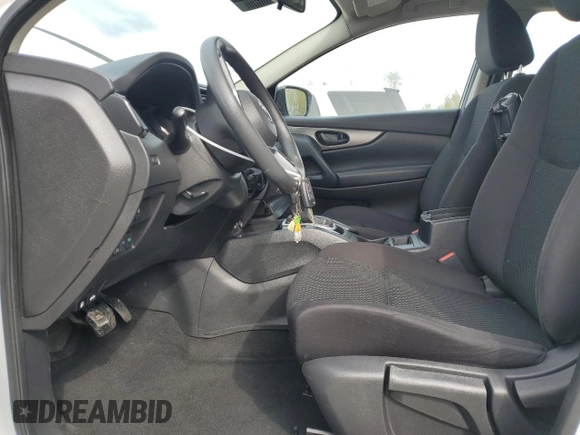 2021 Nissan Rogue S with VIN JN1BJ1AW9MW438584, listed as a Copart auction lot 52704625 with 59,338 mi miles and Salvage title. Bid and sale history available at DreamBid. Image 7.