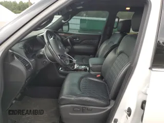 2021 Infiniti QX80 SENSORY with VIN JN8AZ2BF7M9715869, listed as a Copart auction lot 65328444 with 56,513 mi miles and Salvage Title. Bid and sale history available at carsss.com. Image 7.