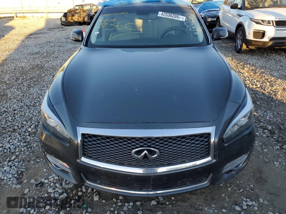 2015 Infiniti Q70 z VIN JN1BY1PR2FM830124, wystawiony jako Copart lot #42536205 z przebiegiem 138 498 mil mil oraz Szkoda całkowita • Salvage title. Historia ofert i sprzedaży dostępna na DreamBid. Obrazek 5.