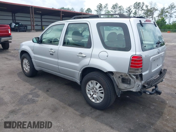 2006 Mercury Mariner Convenience with VIN 4M2YU56Z56KJ00550, listed as a IAAI auction lot 42214907 with 183,671 mi miles and . Bid and sale history available at DreamBid. Image 3.