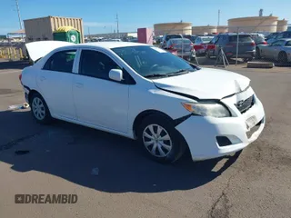 2010 Toyota Corolla with VIN 1NXBU4EE5AZ273756, listed as a IAAI auction lot 41311446 with 76,524 mi miles. Bid and sale history available at carsss.com. Image 1.