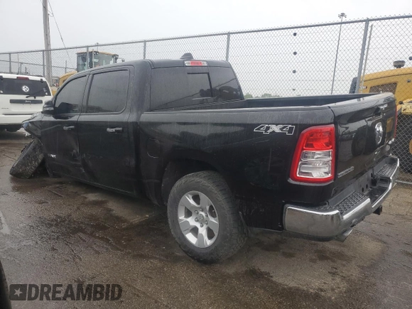 2019 Ram 1500 Big Horn z VIN 1C6SRFFT7KN854273, wystawiony jako Copart lot #48155855 z przebiegiem 92 660 mil mil oraz Szkoda całkowita • Salvage title. Historia ofert i sprzedaży dostępna na DreamBid. Obrazek 2.