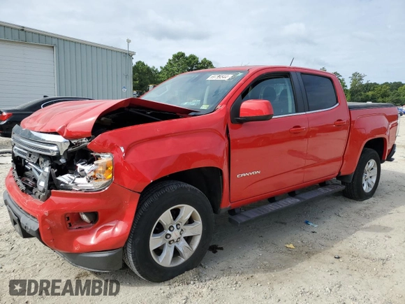 2015 GMC Canyon 2WD SLE with VIN 1GTG5BEA1F1154510, listed as a Copart auction lot 69799544 with 25,868 mi miles and Salvage Title. Bid and sale history available at carsss.com. Image 1.