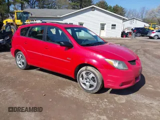 2004 Pontiac Vibe with VIN 5Y2SL62814Z414105, listed as a IAAI auction lot 41923384 with 203,379 mi miles. Bid and sale history available at carsss.com. Image 1.