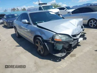 2001 Acura CL Type S with VIN 19UYA426X1A035313, listed as a IAAI auction lot 41944970 with 155,037 mi miles. Bid and sale history available at carsss.com. Image 1.