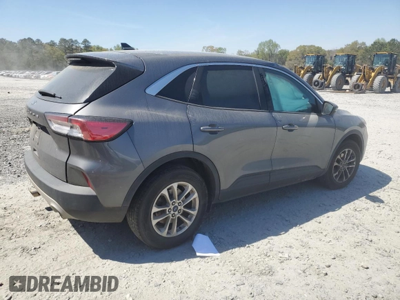 2021 Ford Escape SE with VIN 1FMCU0G66MUB28670, listed as a Copart auction lot 50710125 with 83,896 mi miles and Salvage title. Bid and sale history available at DreamBid. Image 3.