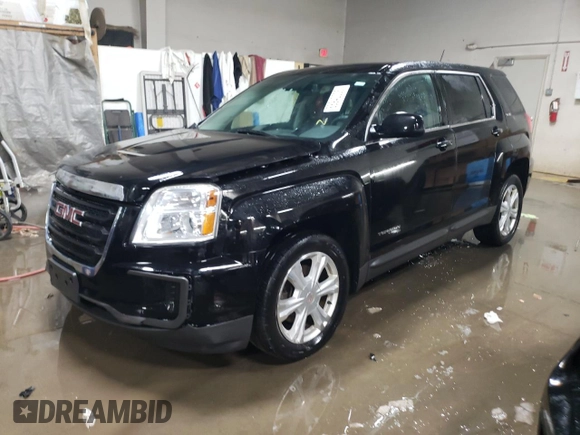 2017 GMC Terrain SLE with VIN 2GKFLSEK2H6326557, listed as a Copart auction lot 88942335 with 194,974 mi miles and Salvage Title. Bid and sale history available at carsss.com. Image 1.