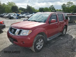 2011 Nissan Pathfinder SV with VIN 5N1AR1NN7BC613802, listed as a Copart auction lot 55665365 with 174,036 mi miles and Clean title. Bid and sale history available at DreamBid. Image 1.