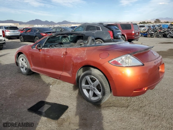2007 Mitsubishi Eclipse GS with VIN 4A3AL25F07E048807, listed as a Copart auction lot 44037175 with 175,217 mi miles and Salvage Title. Bid and sale history available at carsss.com. Image 2.
