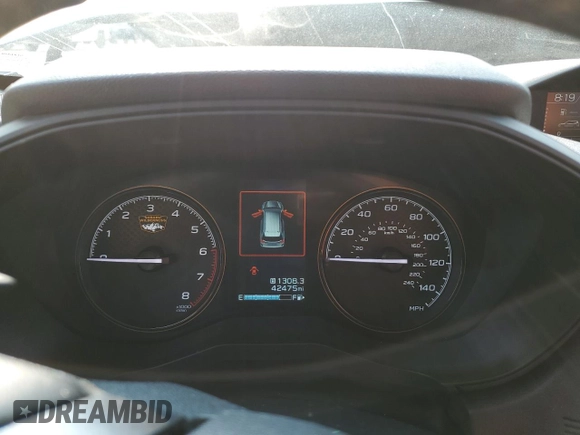 2022 Subaru Forester Wilderness with VIN JF2SKAMC7NH525886, listed as a Copart auction lot 59304805 with 42,475 mi miles and Salvage title. Bid and sale history available at DreamBid. Image 9.
