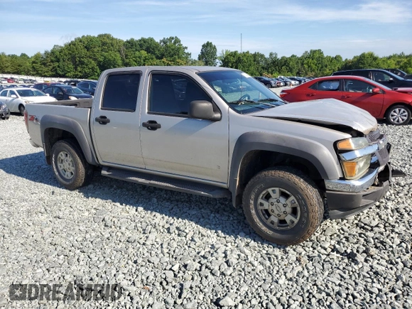 2006 Chevrolet Colorado 3LT with VIN 1GCDS136368215240, listed as a Copart auction lot 61540015 with 228,145 mi miles and Salvage title. Bid and sale history available at DreamBid. Image 4.
