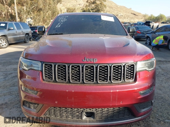 2020 Jeep Grand Cherokee Limited with VIN 1C4RJEBGXLC212709, listed as a IAAI auction lot 41505352 with 101,442 mi miles and . Bid and sale history available at DreamBid. Image 12.