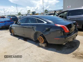 2011 Jaguar XJ with VIN SAJWA1CBXBLV12152, listed as a Copart auction lot 62010855 with 125,697 mi miles and Salvage title. Bid and sale history available at DreamBid. Image 2.