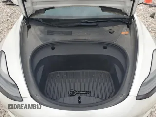 2021 Tesla Model 3 Long Range with VIN 5YJ3E1EB8MF079732, listed as a Copart auction lot 54683445 with 98,504 mi miles and Salvage Title. Bid and sale history available at DreamBid. Image 11.