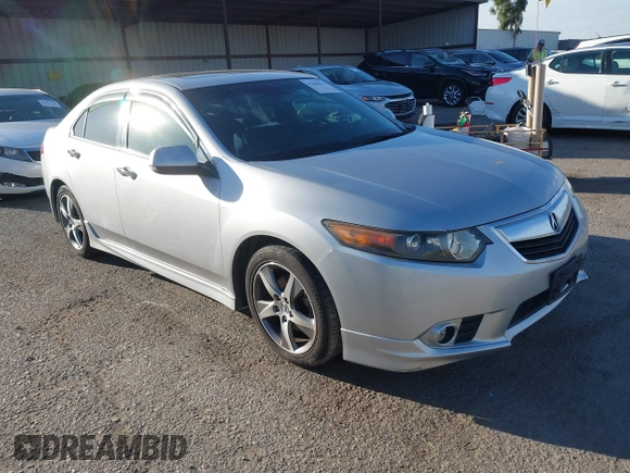 2012 Acura TSX Special Edition with VIN JH4CU2F89CC014135, listed as a IAAI auction lot 41680653 with 154,182 mi miles. Bid and sale history available at carsss.com. Image 1.