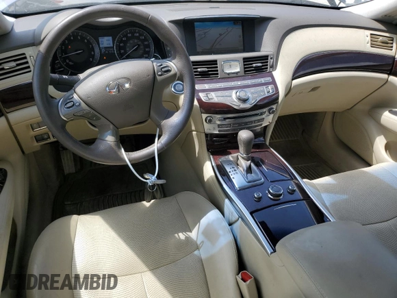 2011 Infiniti M37 with VIN JN1BY1AP8BM326422, listed as a Copart auction lot 54118515 with 111,592 mi miles and Salvage Title. Bid and sale history available at carsss.com. Image 8.