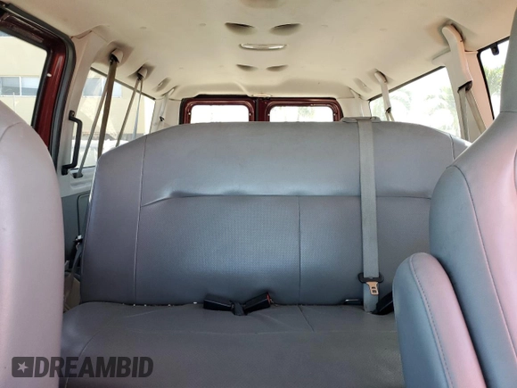 2011 Ford Econoline Passenger XL with VIN 1FBNE3BL3BDA28763, listed as a Copart auction lot 48136025 with 136,726 mi miles and Clean Title. Bid and sale history available at carsss.com. Image 10.