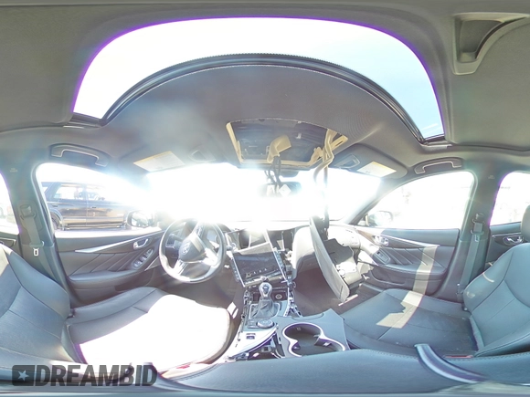 2021 Infiniti Q50 Signature Edition z VIN JN1EV7CP0MM705150, wystawiony jako Copart lot #46897655 z przebiegiem 23 688 mil mil oraz Czysty tytuł • Clean title. Historia ofert i sprzedaży dostępna na DreamBid. Obrazek 14.