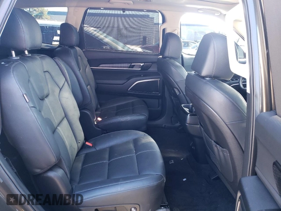2023 Kia Telluride SX X-Line with VIN 5XYP5DGC8PG333753, listed as a Copart auction lot 43980934 with 12,673 mi miles and Salvage title. Bid and sale history available at DreamBid. Image 10.