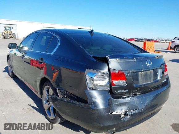 2008 Lexus GS 350 with VIN JTHBE96S580041922, listed as a IAAI auction lot 41714319 with 165,988 mi miles. Bid and sale history available at carsss.com. Image 6.