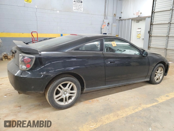 2000 Toyota Celica GT with VIN JTDDR32T6Y0017977, listed as a Copart auction lot 85762814 with 254,433 mi miles and Salvage Title. Bid and sale history available at carsss.com. Image 3.