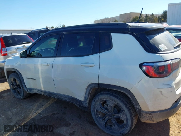 2019 Jeep Compass Latitude with VIN 3C4NJCBB9KT623674, listed as a IAAI auction lot 41455725 with 119,392 mi miles and . Bid and sale history available at DreamBid. Image 14.