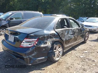 2014 Mercedes-Benz C 250 Sport with VIN WDDGF4HBXER303757, listed as a IAAI auction lot 42739717 with 110,738 mi miles and . Bid and sale history available at DreamBid. Image 6.