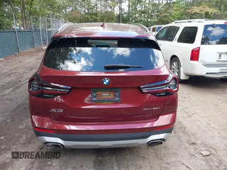 2023 BMW X3 xDrive30i with VIN 5UX53DP00P9N61328, listed as a IAAI auction lot 40506143 with 16,960 mi miles. Bid and sale history available at carsss.com. Image 16.