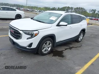 2018 GMC Terrain SLE with VIN 3GKALMEV3JL390785, listed as a IAAI auction lot 41918952 with 80,860 mi miles and . Bid and sale history available at carsss.com. Image 17.