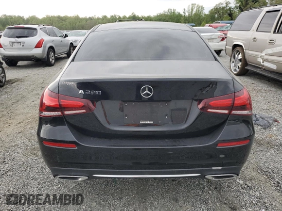 2019 Mercedes-Benz A 220 with VIN WDD3G4EB7KW025252, listed as a Copart auction lot 52733875 with Not Provided miles and Clean Title. Bid and sale history available at DreamBid. Image 6.