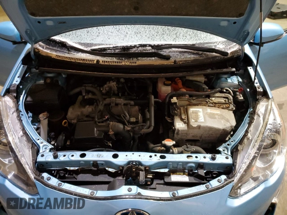 2015 Toyota Prius One with VIN JTDKDTB38F1111615, listed as a Copart auction lot 49962845 with 67,877 mi miles and Salvage Title. Bid and sale history available at DreamBid. Image 11.