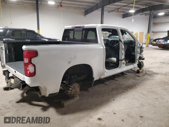 2020 Chevrolet Silverado 1500 High Country with VIN 3GCUYHED5LG201817, listed as a Copart auction lot 88457985 with 0 mi miles and Salvage Title. Bid and sale history available at carsss.com. Image 3.